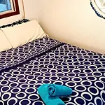 Pansiyon Blue Double Private At Front - En La Playa Piso Compartido *