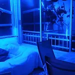 Blue Double Private At Front - En La Playa Piso Compartido Pansiyon
