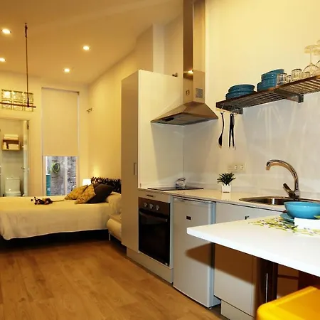 Loft Independiente Con Piscina Compartida En Centro De Apartment Valencia
