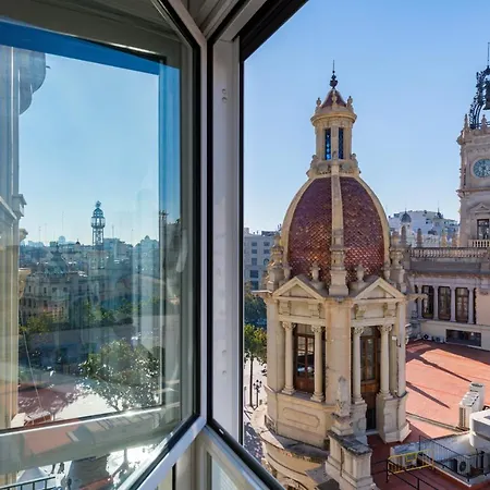 公寓 Ayuntamiento Panoramic