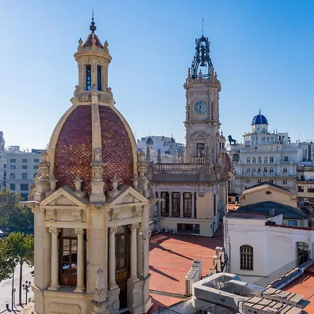 Ayuntamiento Panoramic 公寓 瓦伦西亚