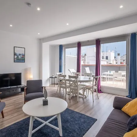 Modern Penthouse With Private Terrace Apartman Valencia