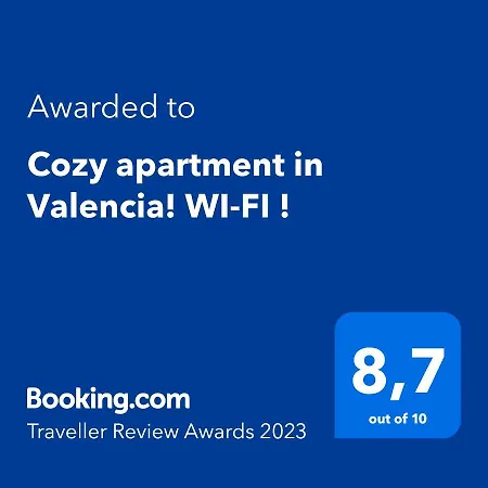 Cozy In Valencia! Wi-fi !