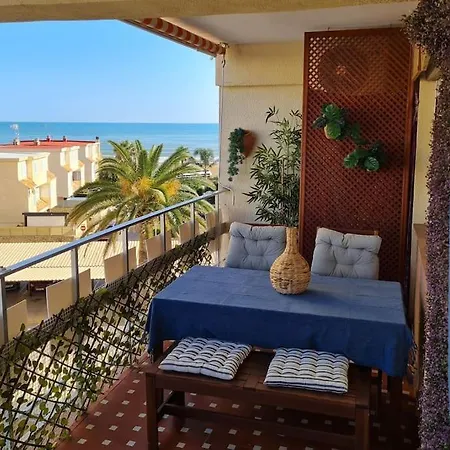 Daire Apartamento Mediterraneo Tranquilo Y Familiar Valensiya