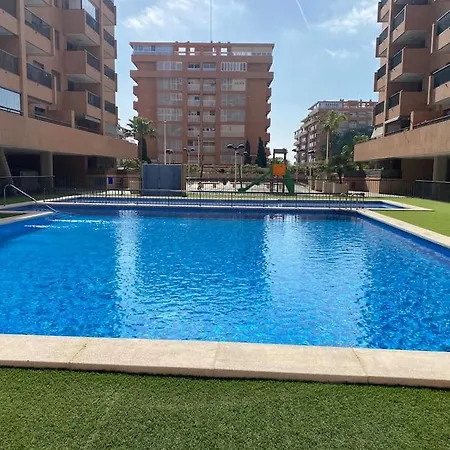Апартаменты Atico Playa Patacona. Parking Incluido