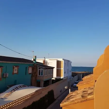 Ferienhaus Adosado En La Playa De El Perellonet Con Piscina, Pista Tenis