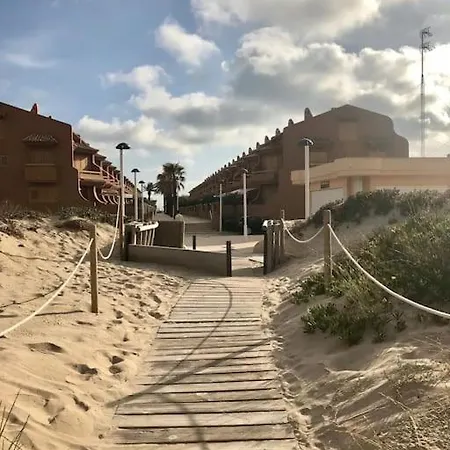 Adosado En La Playa De El Perellonet Con Piscina, Pista Tenis Ferienhaus Valencia