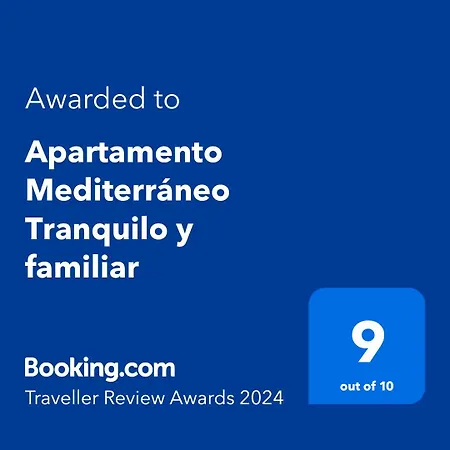 Apartamento Mediterraneo Tranquilo Y Familiar * Valensiya