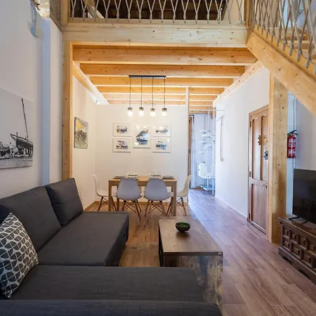 דירה Florit Flats - El Cabanyal Duplex *