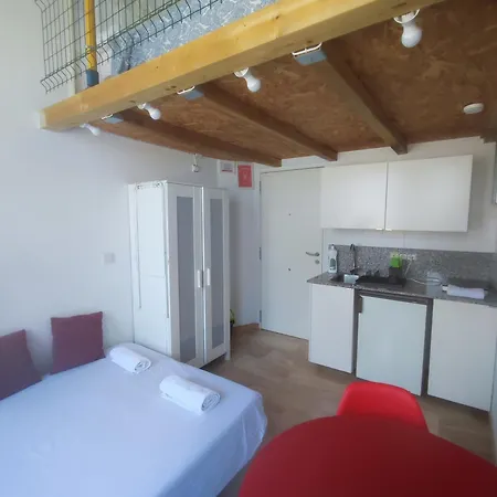 Lägenhet Loft Duplex Industrial Near The Sea + Bicicles
