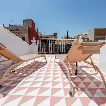 بيت للعطل Artisan Haven: El Cabanyal Oasis