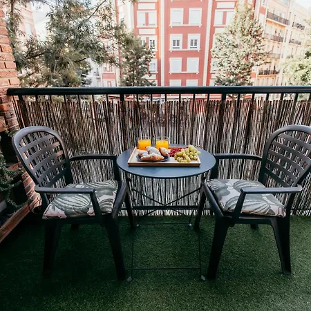 Ruzafa, Centre 10 Min, Terrace, 2 Apartamento