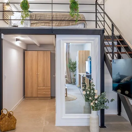 Rm1 - Loft Comodos Estudios Duplex Cerca A La Avenida Del Puerto 瓦伦西亚
