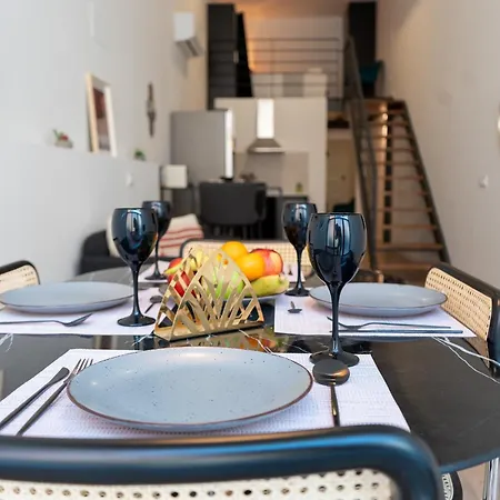アパート Pv Loft - Modernos Y Comodos Estudios Duplex Cerca A Russafa *