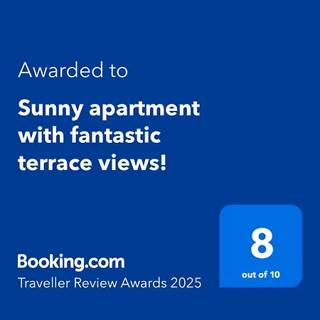 Apartman Sunny With Fantastic Terrace Views!