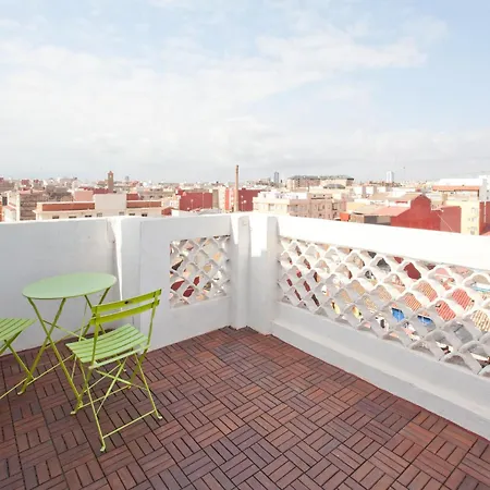 El Cabanyal - Mar Y Atardecer Appartement Valence