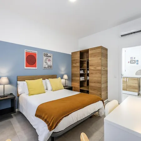 Apartment 2 Hab En Malvarrosa A Metros De La Playa, Con Terraza Y Zonas Comun 3d *