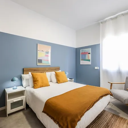 2 Hab En Malvarrosa A Metros De La Playa, Con Terraza Y Zonas Comun 3d Apartment Valencia