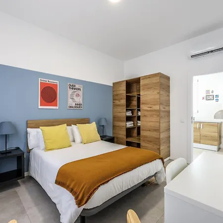 Apartment 2 Hab En Malvarrosa A Metros De La Playa, Con Terraza Y Zonas Comun 3d *
