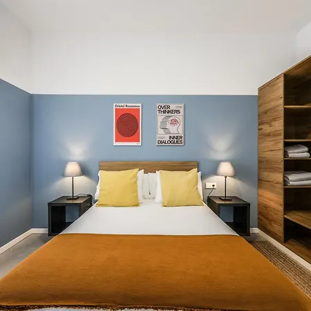 2 Hab En Malvarrosa A Metros De La Playa, Con Terraza Y Zonas Comun 3d Apartment