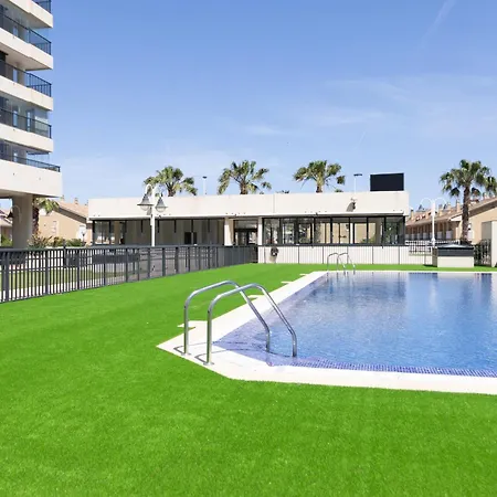 Apartamento Con Vistas Al Mar, Piscina Y Pista De Paddle Valência