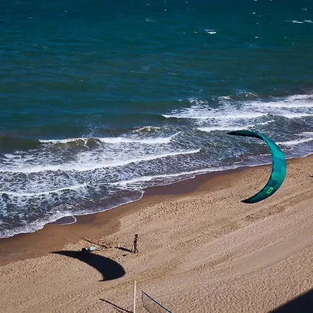 Pansiyon Blue Double Private At Front - En La Playa Piso Compartido