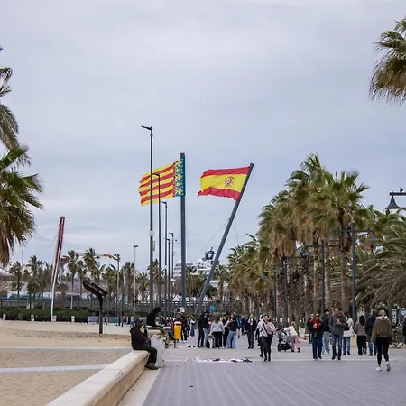 Precioso En Malvarrosa Playa * Βαλένθια