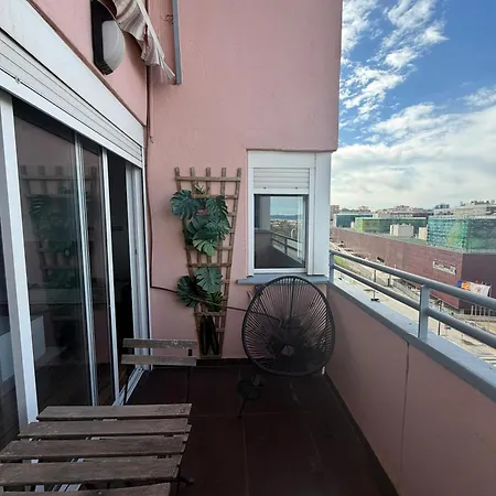 Appartamento Malvarrosa Penthouse 4 Rooms, Suite, Terrace And Balcony Valenza