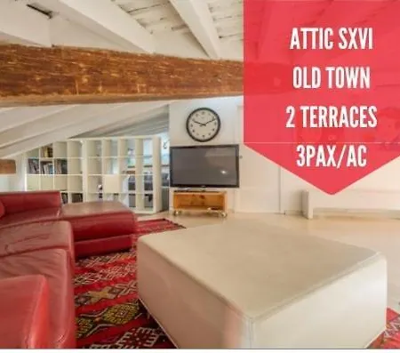 Apartman Atico Exclusivo Del Siglo Xvi Con Dos Terrazas En El Corazon De Ciutat Vella Valencia