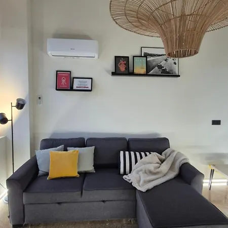 Excepcional Amplio Apartamento Industrial Fallas Hasta 6, Wifi Gratis Cuna Lägenhet *