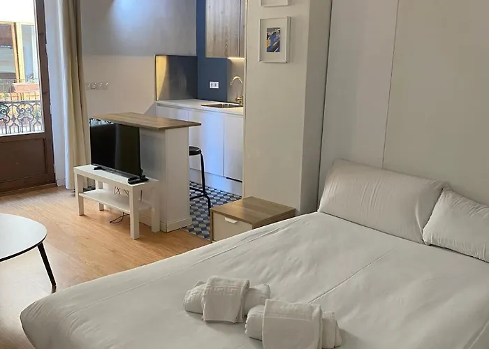 Estudio Plaza De La Reina 아파트 *