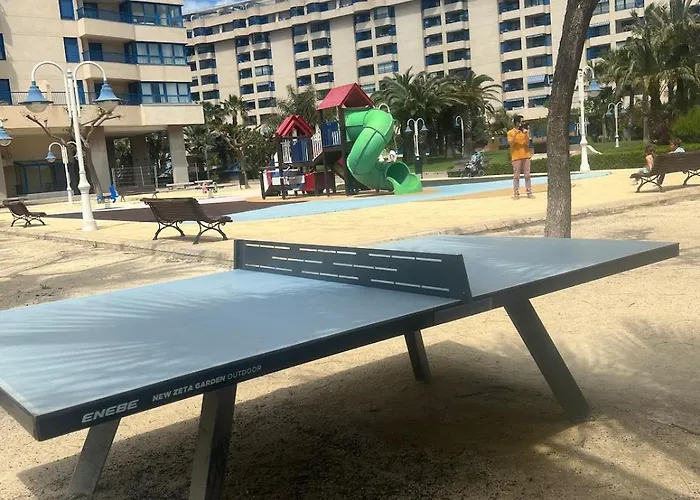 Appartement Beachfront Family With Pool Valencia