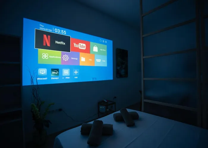 Loft Centrico 2 Pax Poyector Tv شقة