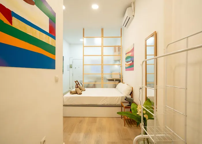 Loft Centrico 2 Pax Poyector Tv فالنسيا