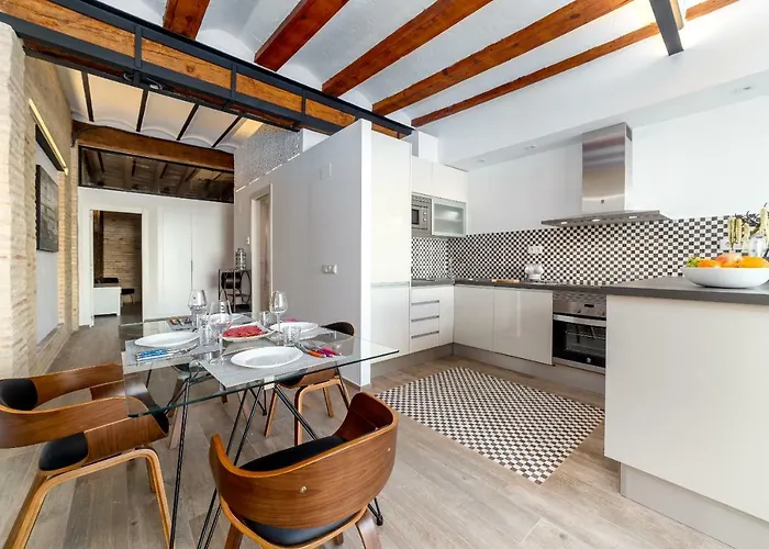 Florit Flats - Center Luxurious 1br 1ba Terrace Wi-fi Ac *