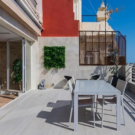 Atico De Lujo Lägenhet Valencia
