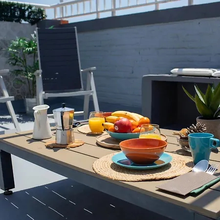 Lejlighed Florit Flats - Cabanyal 3 Bedroom Wifi Ac Terrace Penthouse