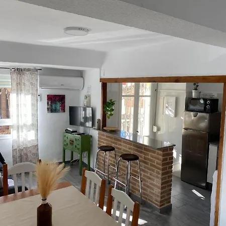 Апартаменты Malvarrosa, Cabanal, Wifi Free. Ca' Micaela.