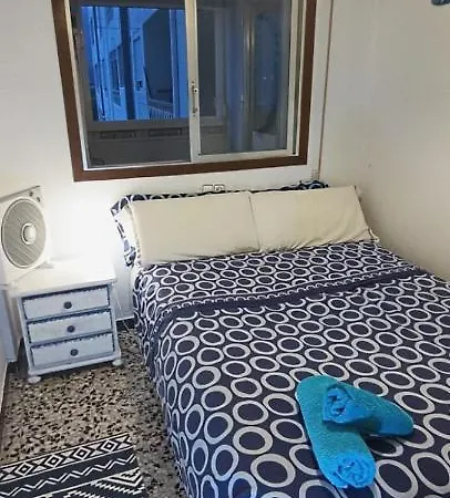 Blue Double Private At Front - En La Playa Piso Compartido * Valência