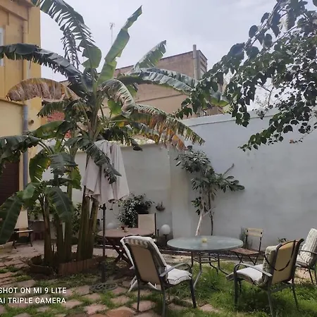 Ruzafa Terrace Oasis: Cozy A/c With Garden Access