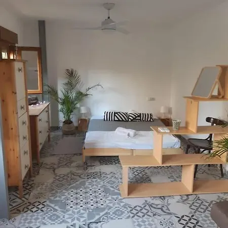 Ruzafa Terrace Oasis: Cozy A/c With Garden Access