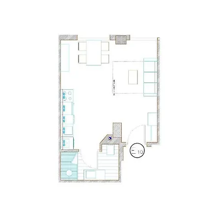Apartament Ciencias Q