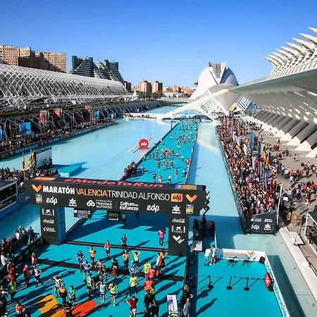 Apartman Espectacular Loft Piscina Y Terraza - Roig Arena - Ciencias - Ruzafa - Centro *