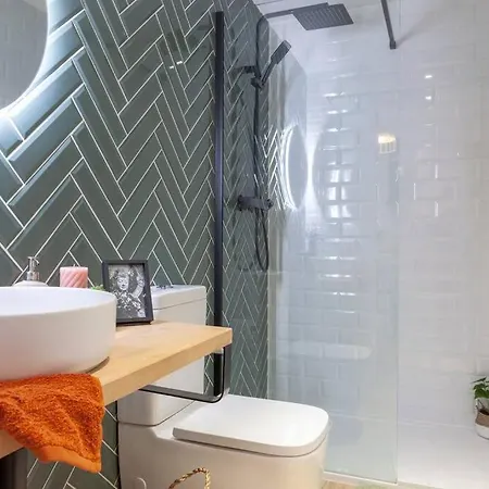Al5 Seaside Bliss-stylish Loft Steps From Malvarrosa Apartament *