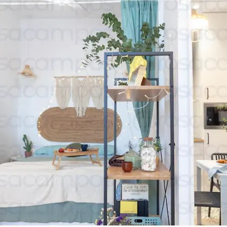 Al5 Seaside Bliss-stylish Loft Steps From Malvarrosa Apartament Walencja