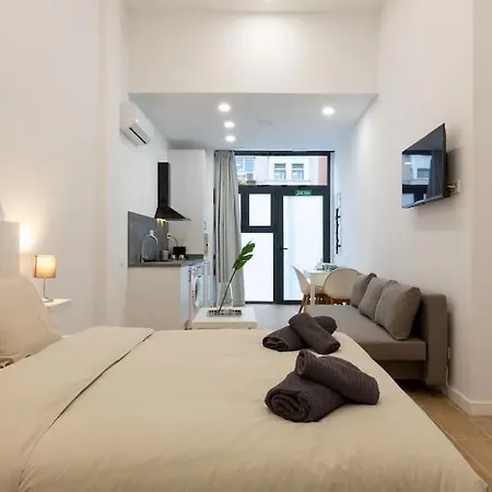 Nuevo Loft En Playa Y Cerca Del Centro, Ac Y Wifi * Walencja