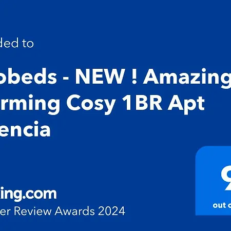 Apartman Neobeds - Stylish Modern 1br Near Old Town & Steps From Turia Park