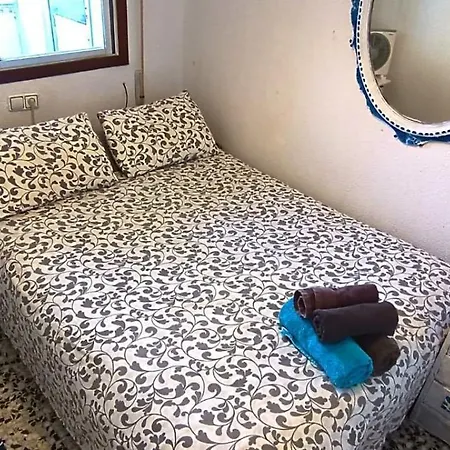 Blue Double Private At Front - En La Playa Piso Compartido