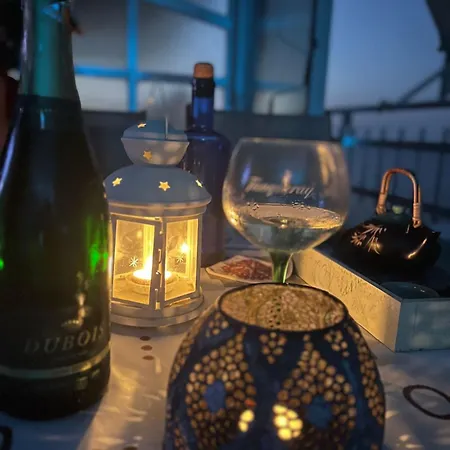 Blue Double Private At Front - En La Playa Piso Compartido * Valência