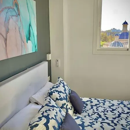 Lägenhet Elegant Rooftop By F2 Valencia